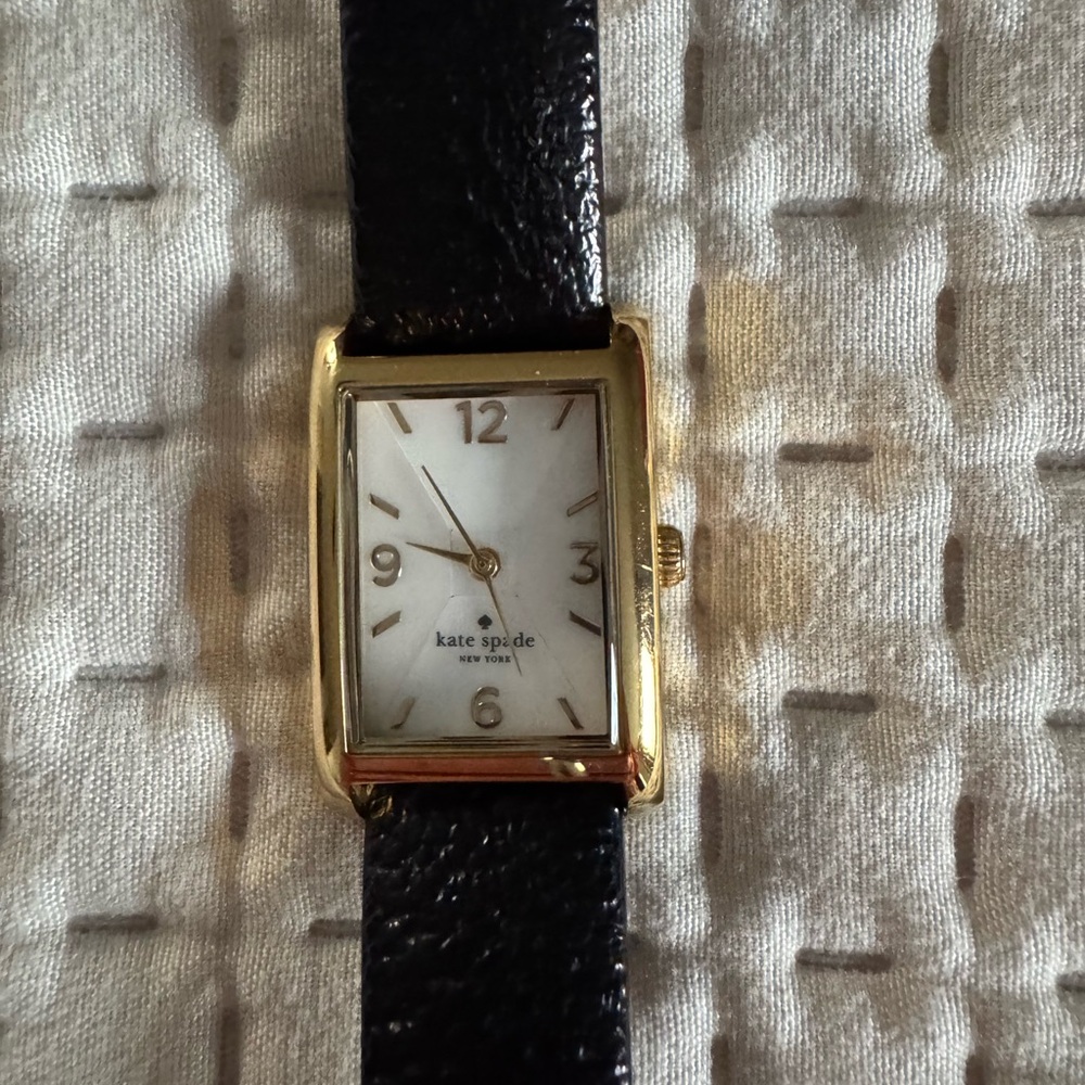 Kate Spade Gold and Black Watch